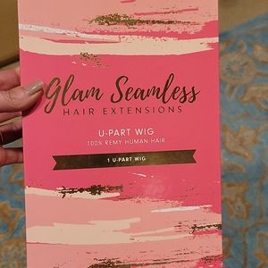 Ash brown/blonde 9/613 glam seamless u part wig